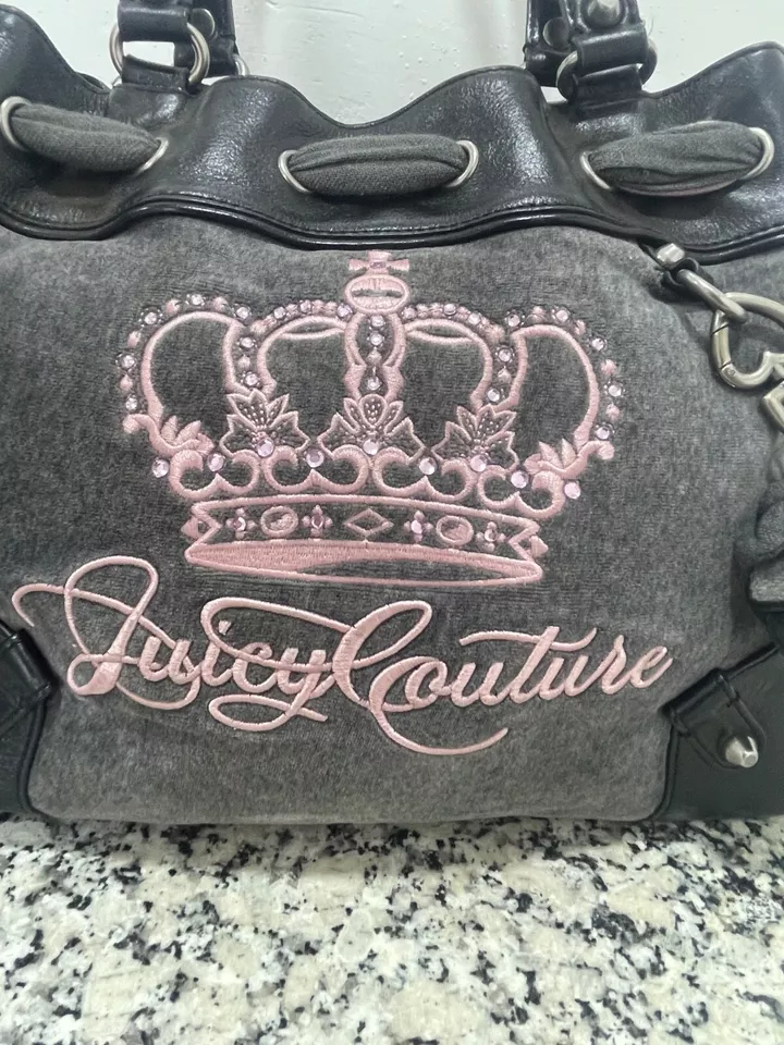 Vintage Y2k Juicy Couture Velvet Bag