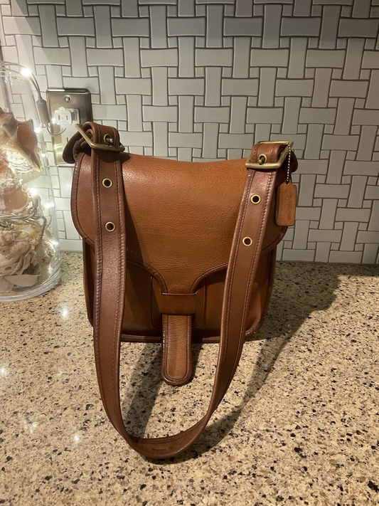 Coach Courier Vintage Bonnie Cashin Bag Glovetanned Leather