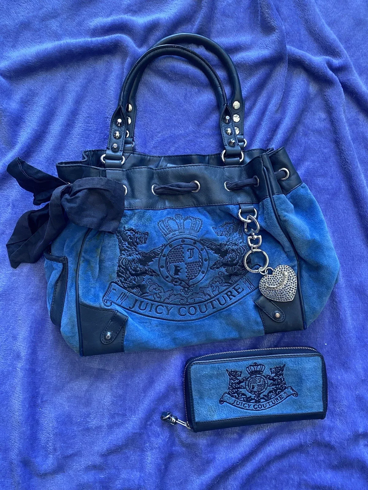 Vintage Juicy Couture Daydreamer Bag With Matching Wallet