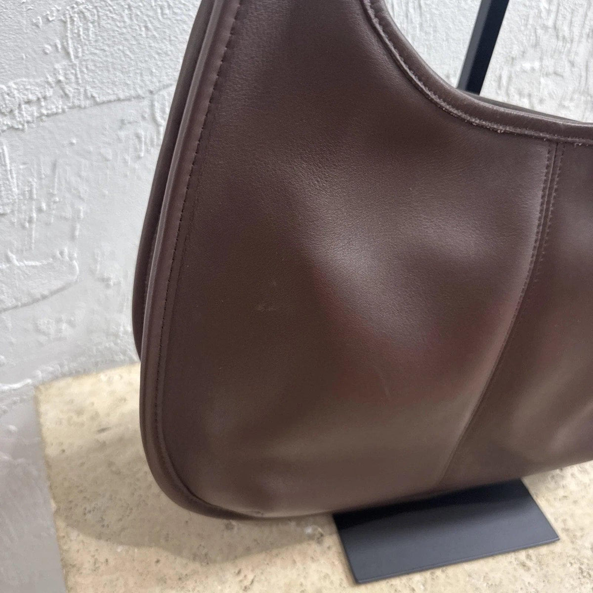 Vintage COACH Coach 9033 Ergo Shoulder Bag Glove Tanned Leather brown Costa Rica