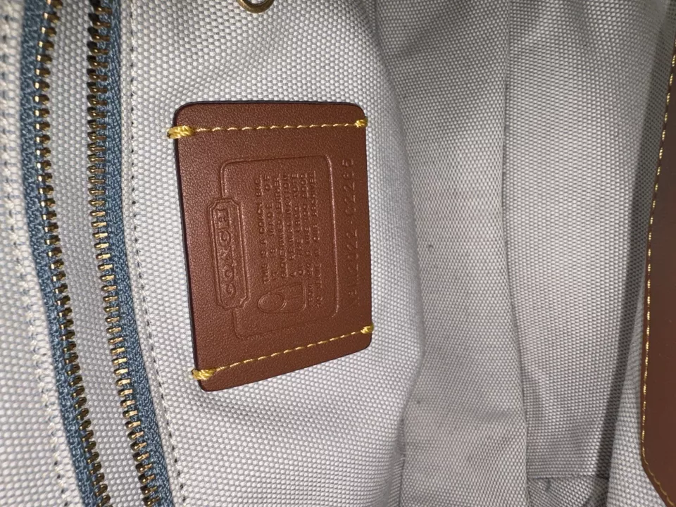 RARE Coach Ergo Shoulder Bag In Blue