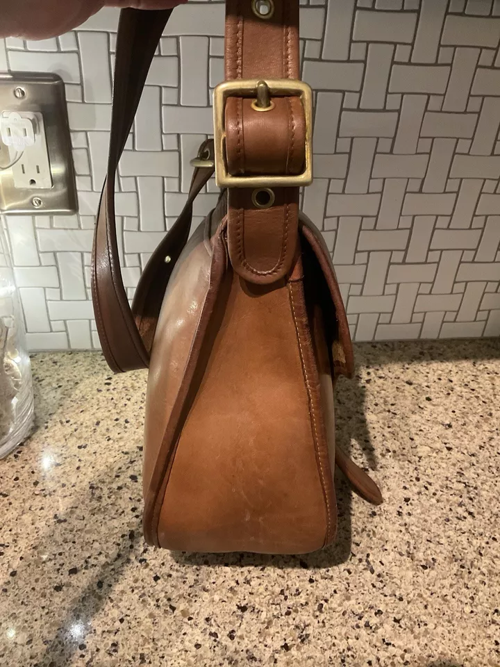 Coach Courier Vintage Bonnie Cashin Bag Glovetanned Leather