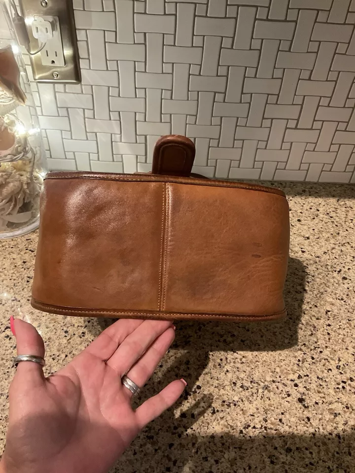 Coach Courier Vintage Bonnie Cashin Bag Glovetanned Leather