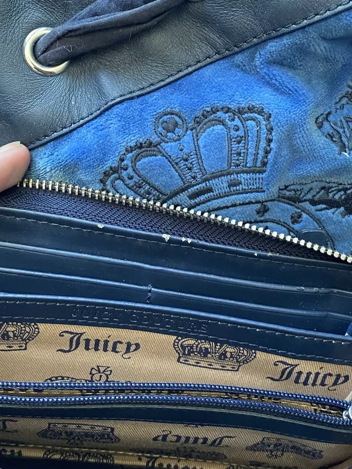 Vintage Juicy Couture Daydreamer Bag With Matching Wallet