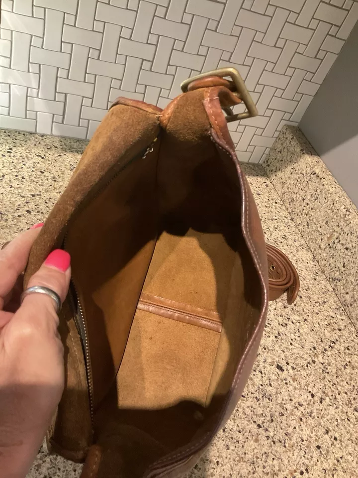 Coach Courier Vintage Bonnie Cashin Bag Glovetanned Leather