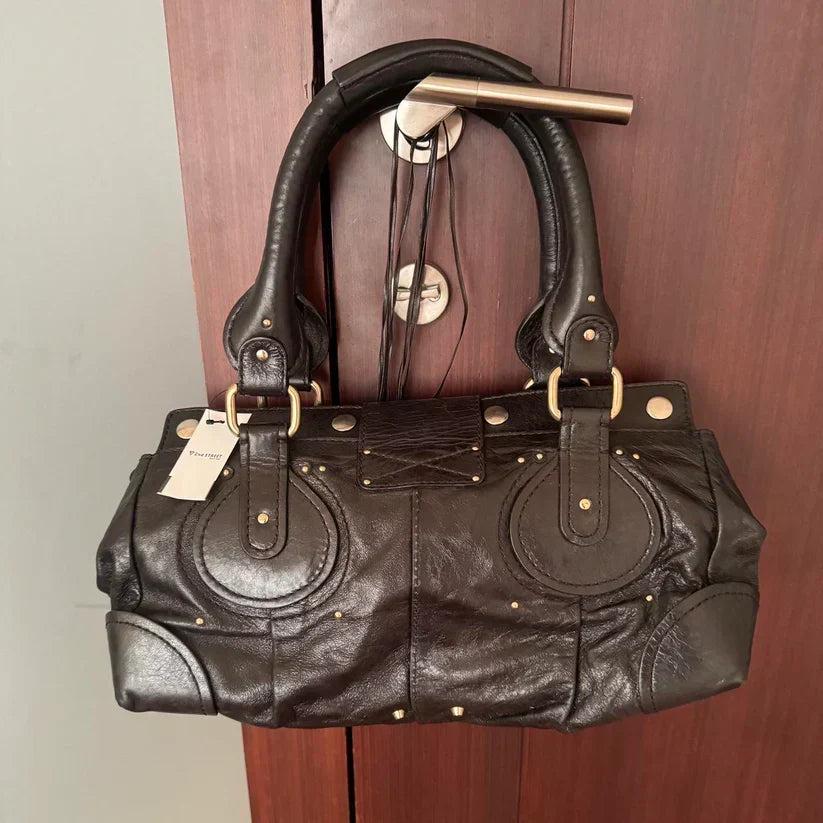 Authentic Chloé Paddington Bag – Unique Variation with Multicoloured Lock