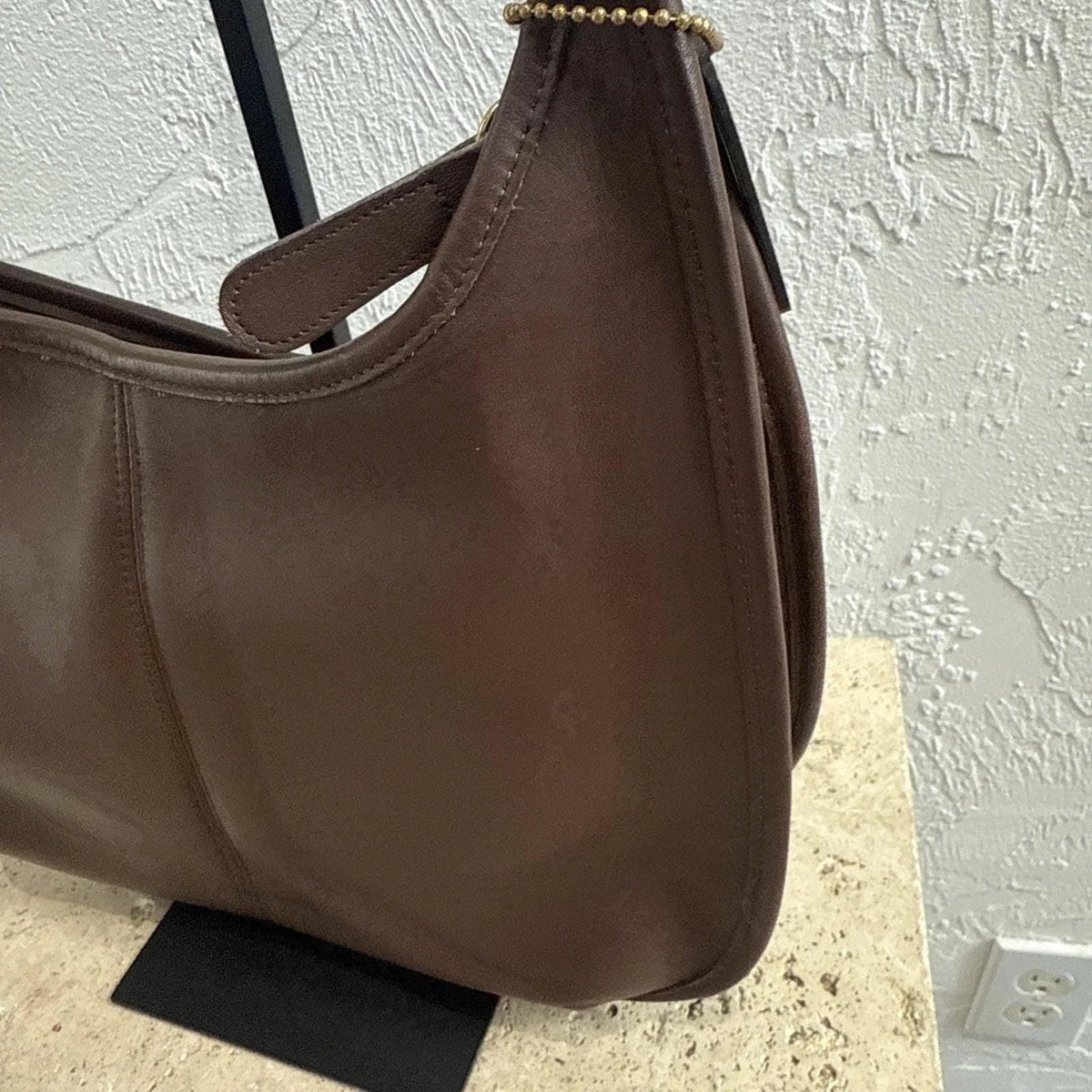 Vintage COACH Coach 9033 Ergo Shoulder Bag Glove Tanned Leather brown Costa Rica